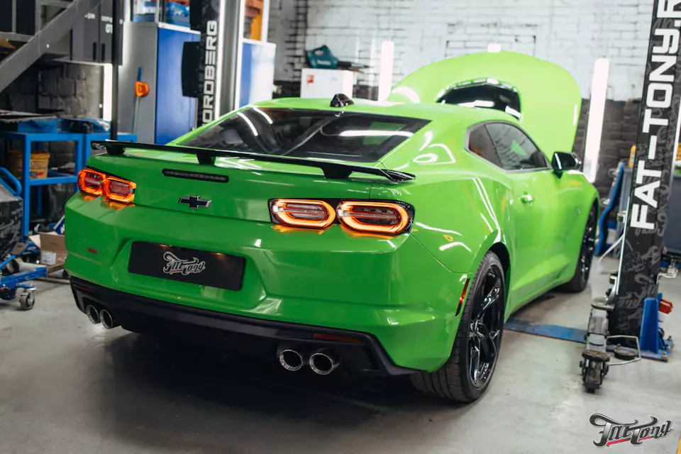 Плановое техническое обслуживание и комплексная диагностика Chevrolet Camaro SS